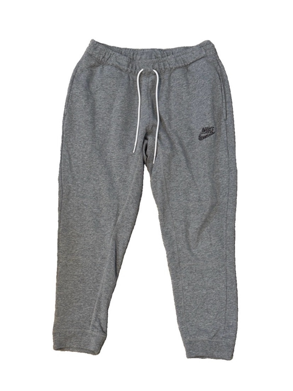 Nike Men's Club Fleece Gray Joggers Sweatpants Size Large